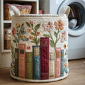 Bookish Quilted Laundry Basket GFTOHD9617