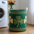 Irish Blessings Quilted Laundry Basket GFTOMA8975