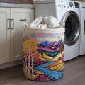 Flower Meadow Quilted Laundry Basket GFTONT5834