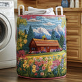Dreamy Meadow Quilted Laundry Basket GFTONT5836