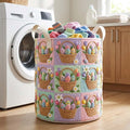 Spring Basket Quilted Laundry Basket GFTOQA2221