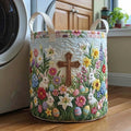 Easter Serenity Quilted Laundry Basket GFTOQA2222