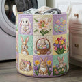 Easter Patchwork Quilted Laundry Basket GFTOQA2224