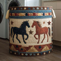 Starbound Pair Quilted Laundry Basket GFTOQM2249