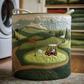 Fairway Dreams Quilted Laundry Basket GFTOTP11133