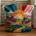 Village Farm Quilted Laundry Basket GFTOYC2925