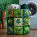 Irish Charm Quilted Laundry Basket GFTOYC2962