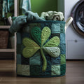 Irish Charm Quilted Laundry Basket GFTOYC2963